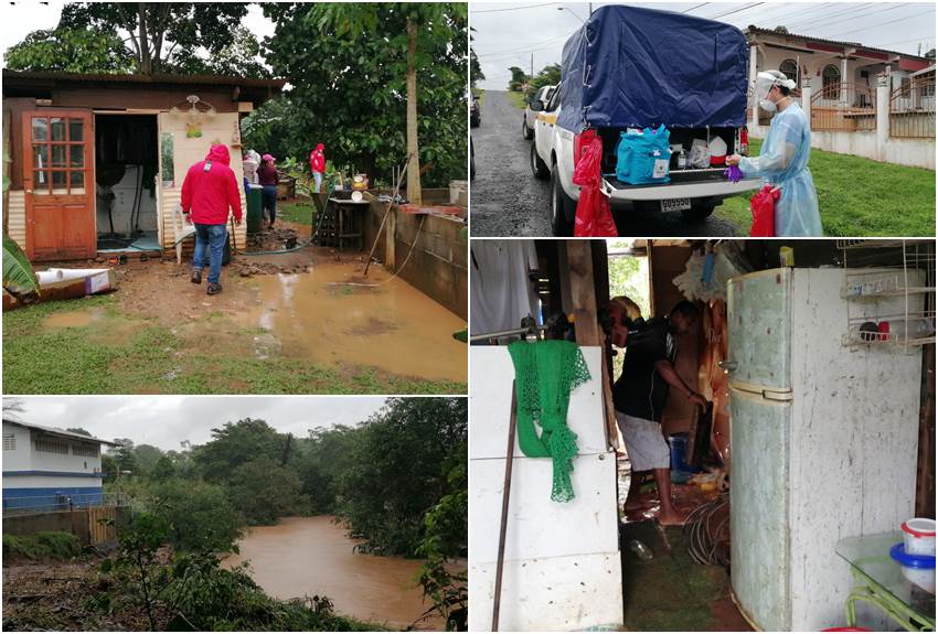 Río Caimito De La Chorrera Se Desborda Y Afecta 45 Casas Panamá En Minutos 9198