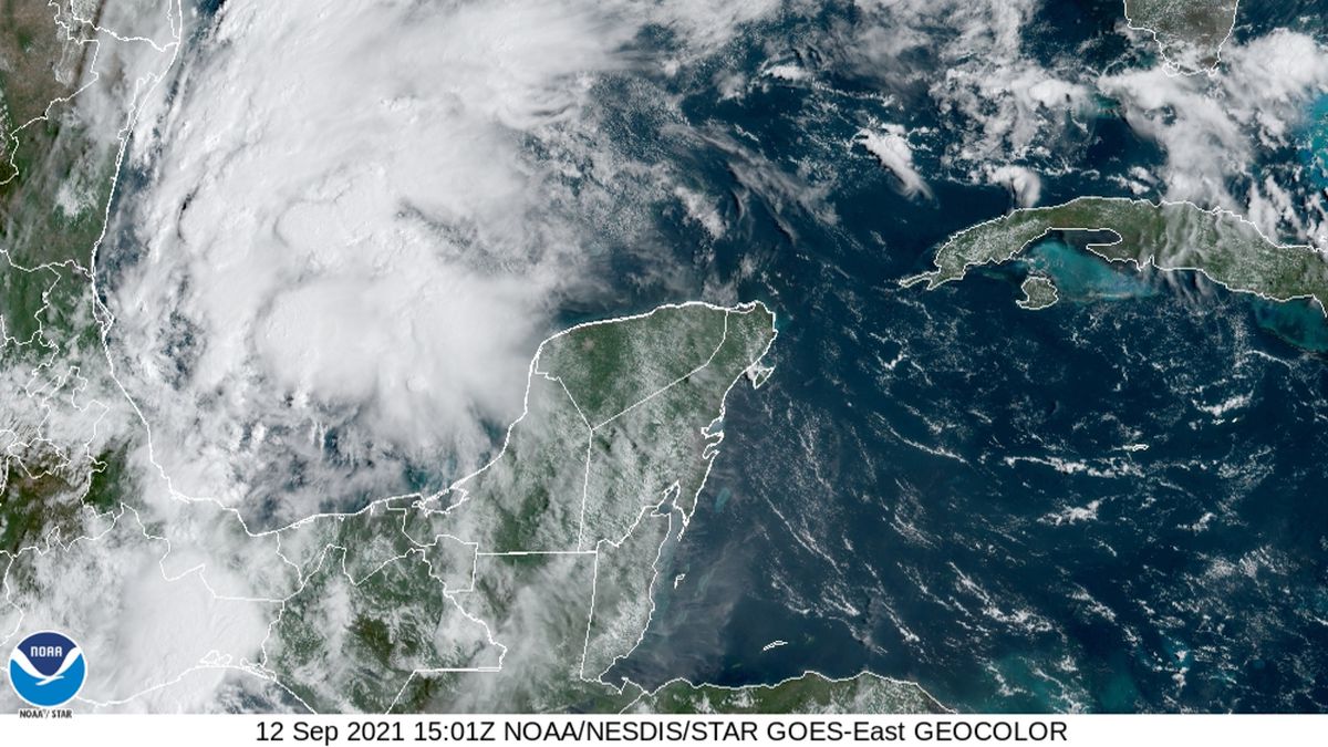 La Tormenta Tropical Nicholas Se Forma En Golfo De México Panamá En