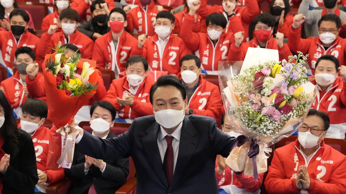 El Opositor Conservador Yoon Suk-yeol, Elegido Presidente De Corea Del ...