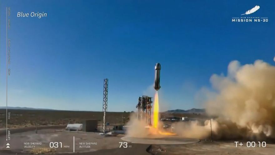 Cohete Blue Origin Se Estrella Tras El Despegue Sin Causar Heridos