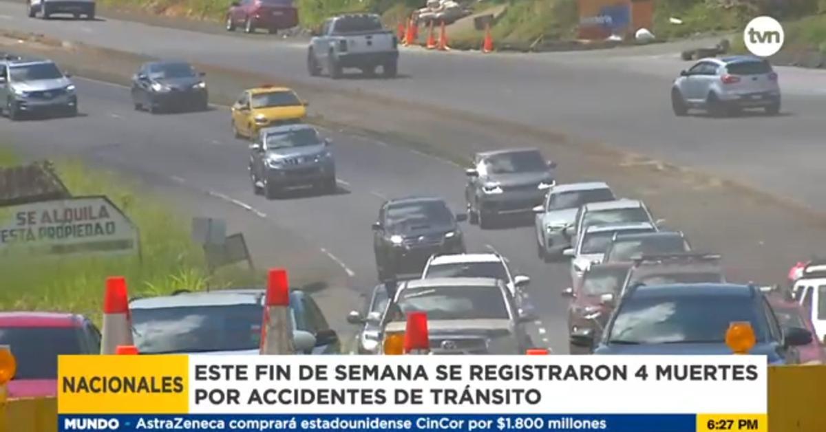 Fin De Semana Deja 4 Víctimas Fatales Por Accidentes De Tránsito